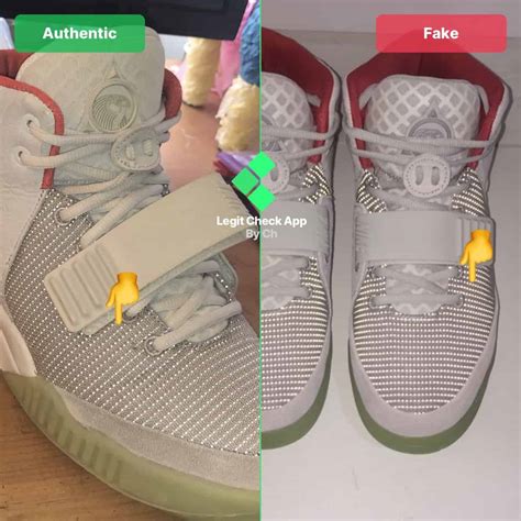 nike air yeezy 2 platinum real vs fake